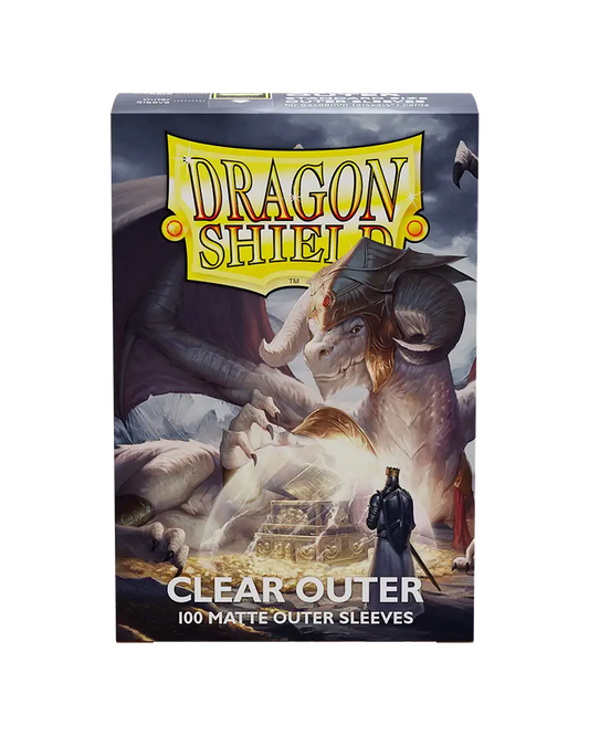 Dragon Shield Clear Outer Sleeves - Matte - Card Supplies