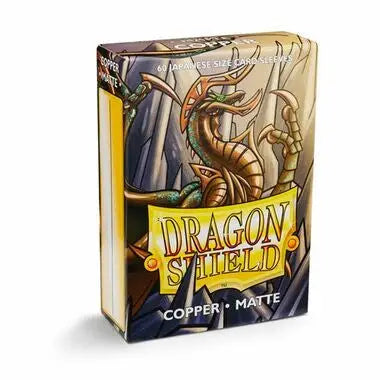 Dragon Shield Japanese Sized Matte Sleeves - Copper 60ct - Gaming Supplies - Card Sleeves