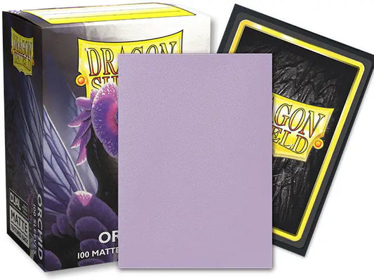 Dragon Shield Matte DUAL Sleeve - ’Orchid’ 100ct - Gaming Supplies - Card Sleeves