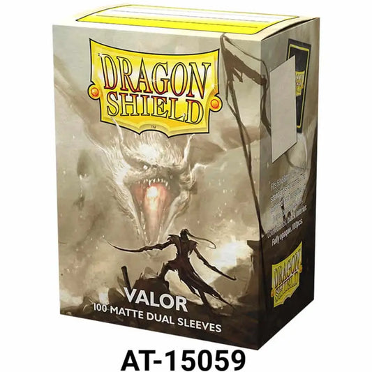Dragon Shield Matte DUAL Sleeve - ’Valor’ 100ct - Gaming Supplies - Card Sleeves