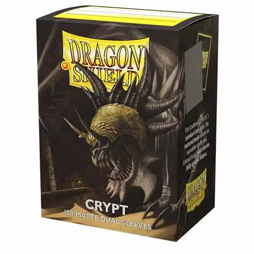 Dragon Shield Matte Dual Sleeves - ’Crypt’ 100ct - Gaming Supplies - Card Sleeves