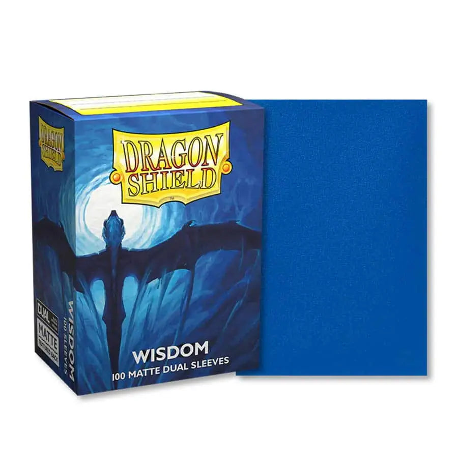 Dragon Shield Matte Dual Sleeves - ’Wisdom’ 100ct - Gaming Supplies - Card Sleeves