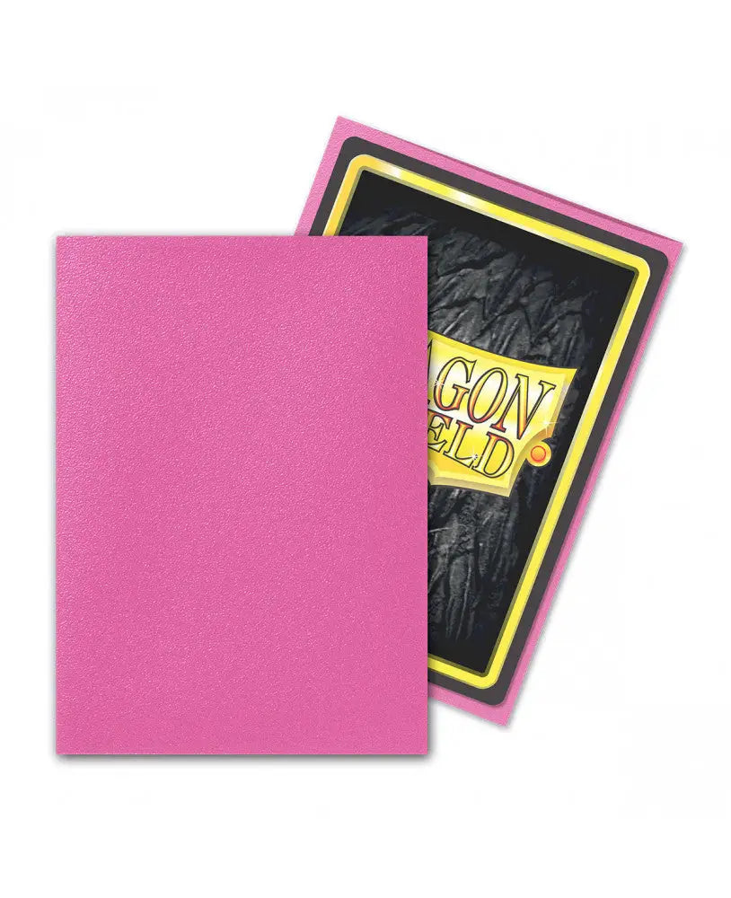 Dragon Shield Matte Sleeves - Pink Diamond ‘Flor’ 100ct - Gaming Supplies - Card Sleeves