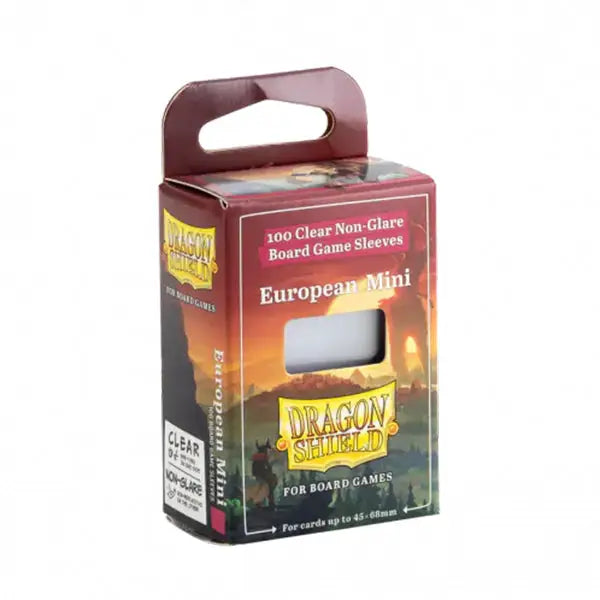 Dragon Shield Non-Glare Board Game Sleeve - European Mini 100ct - Card Supplies