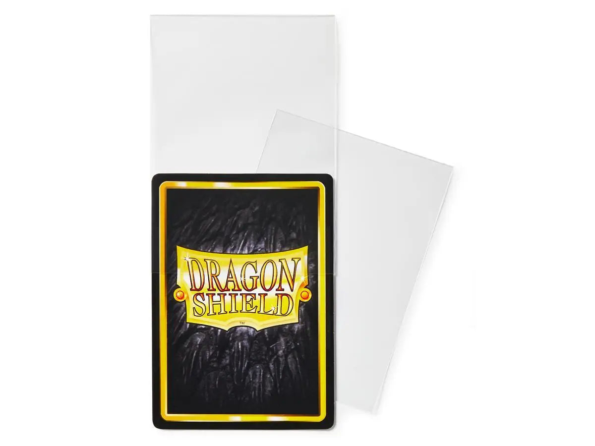 Dragon Shield Perfect Fit Sleeve - Clear ‘Sanctus’ 100ct - Gaming Supplies - Card Sleeves