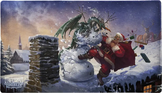 Dragon Shield Playmat - Christmas 2023 - Collectible Card Game Playmat with Tube - Card Supplies