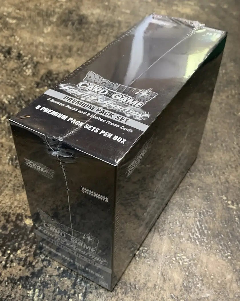 DRAGONBALL SUPER TCG Sealed Display Box 8x Premium Pack FIGHTER’S AMBITION PP10 - TCG Card Box