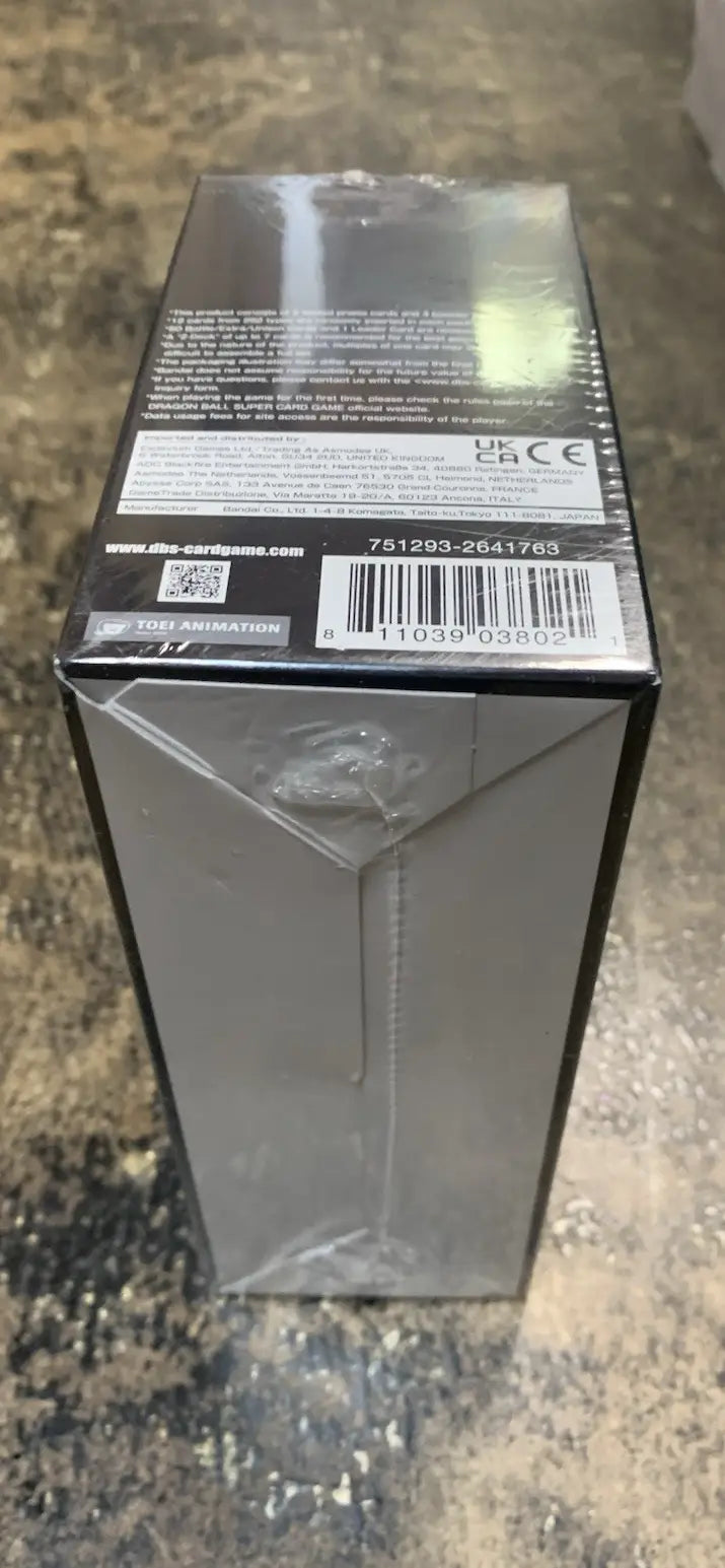 DRAGONBALL SUPER TCG Sealed Display Box 8x Premium Pack FIGHTER’S AMBITION PP10 - TCG Card Box