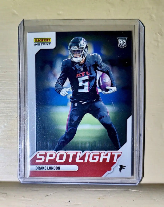 Drake London 2022 NFL Panini #4 Spotlight Rookie Football Card 1/603 - Football Card Single