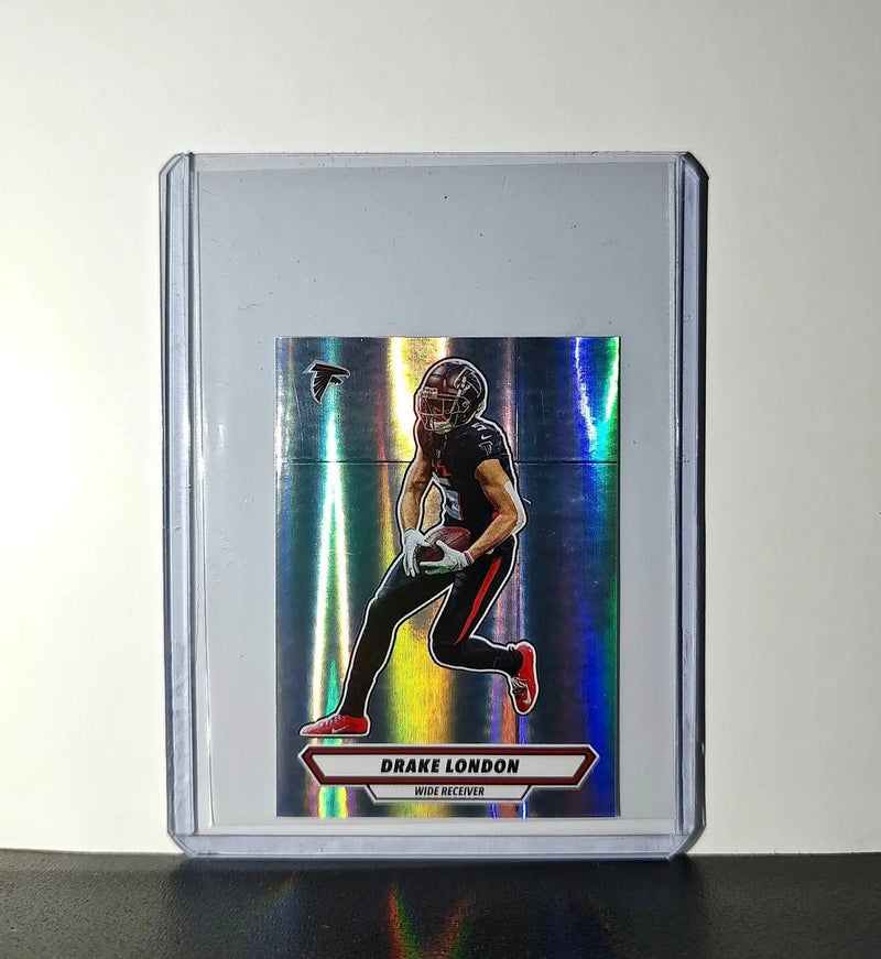 Drake London 2025 Panini NFL #423 Foil Sticker Atlanta Falcons