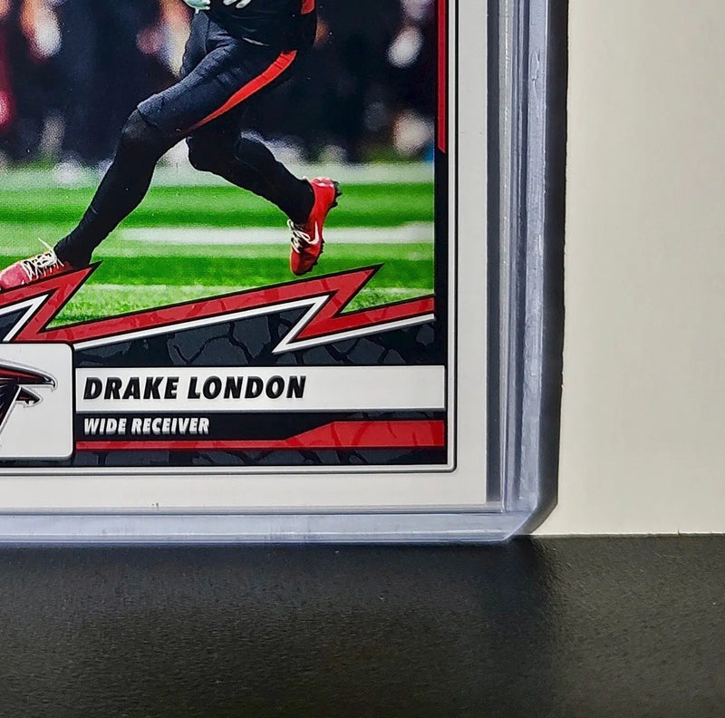 Drake London 2025 Panini NFL #65 Sticker Card Atlanta Falcons
