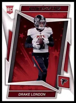 Drake London Rookie 2022 Panini Rookies & Stars #112 Atlanta Falcons - Football Card Single