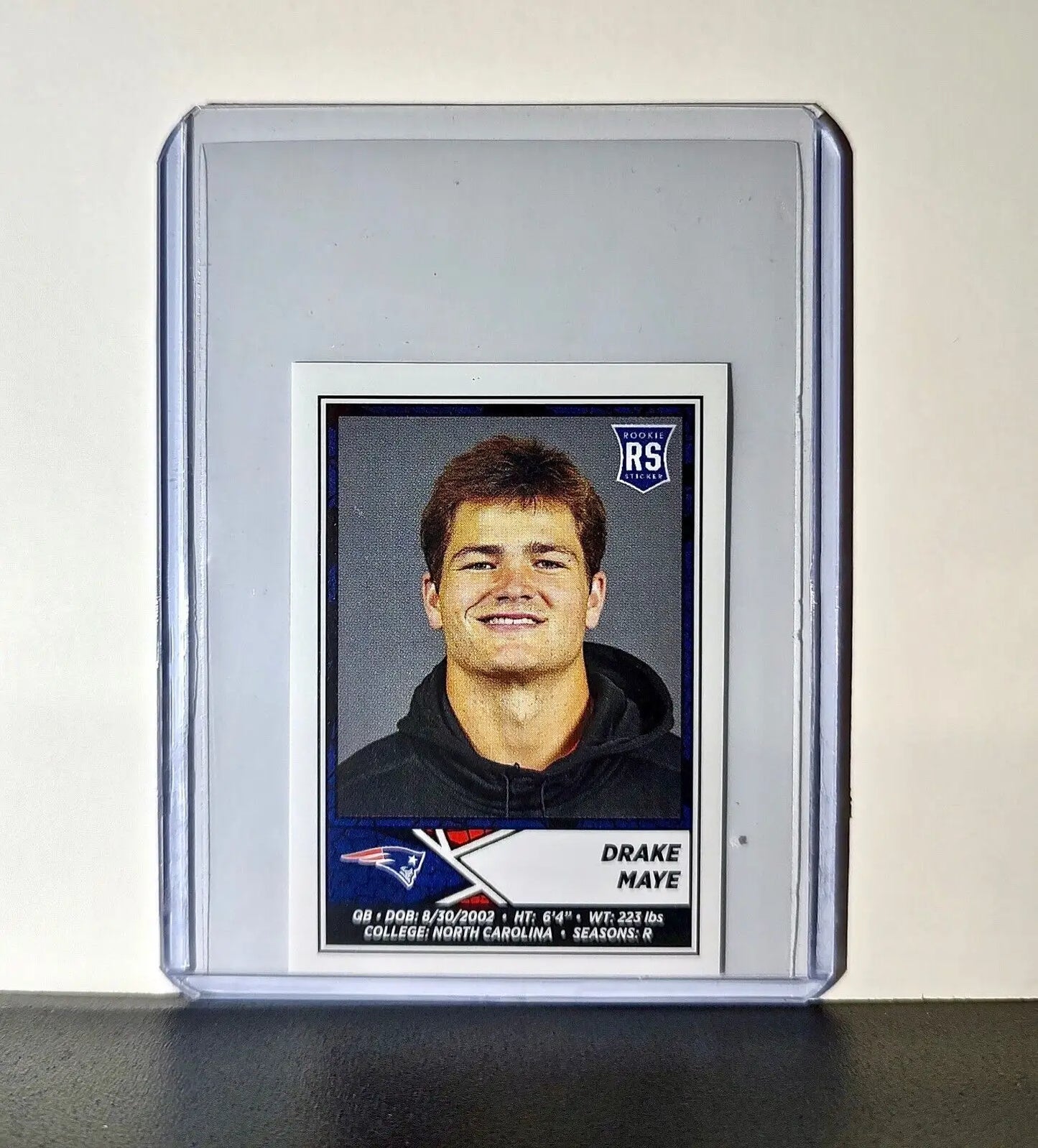 Drake Maye 2024 Panini NFL Sticker #76 Rookie New England Patriots - Football Card Single