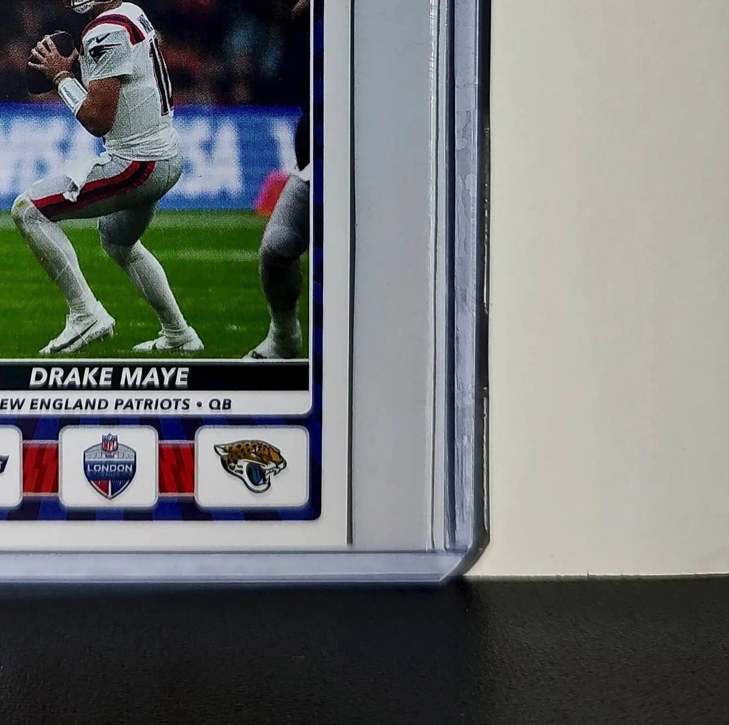 Drake Maye 2025 Panini NFL #16 London Games Sticker - Football Card Single