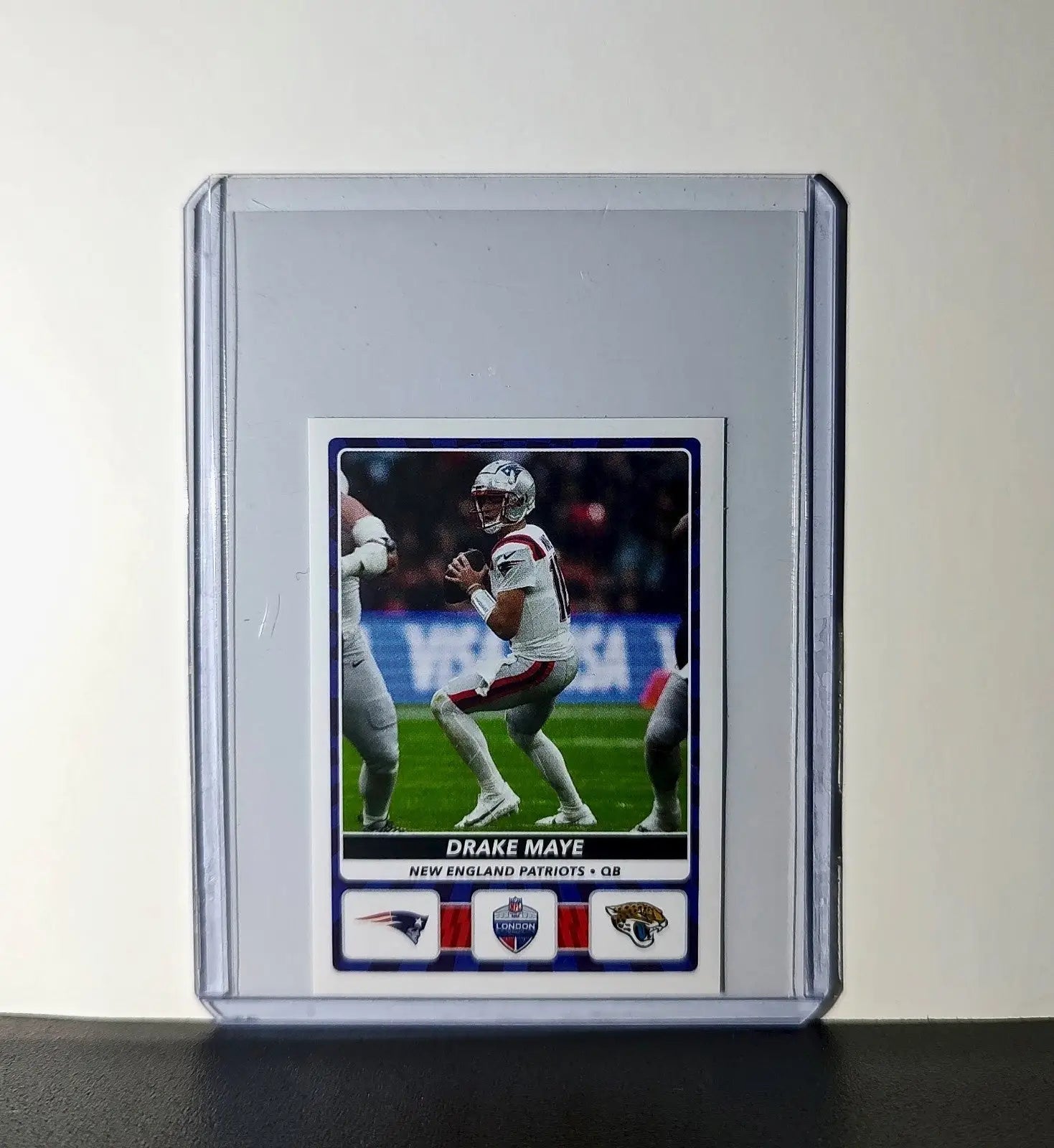 Drake Maye 2025 Panini NFL #16 London Games Sticker - Football Card Single