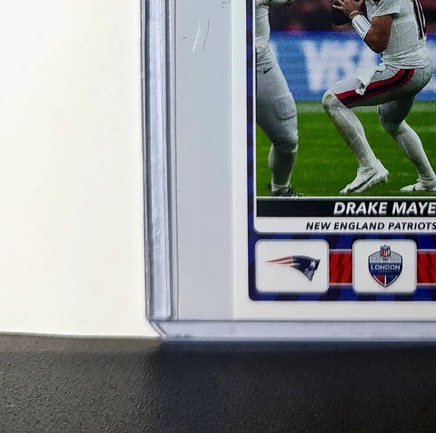 Drake Maye 2025 Panini NFL #16 London Games Sticker - Football Card Single