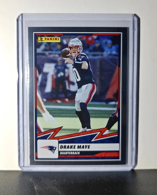 Drake Maye 2025 Panini NFL #35 Foil Sticker Card New England Patriots - Football Card Single