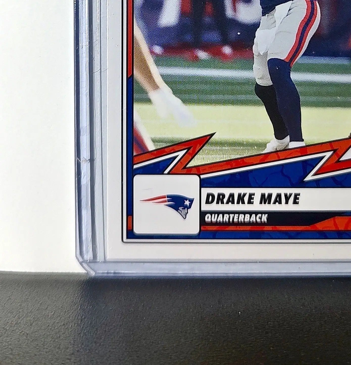 Drake Maye 2025 Panini NFL #35 Sticker Card New England Patriots