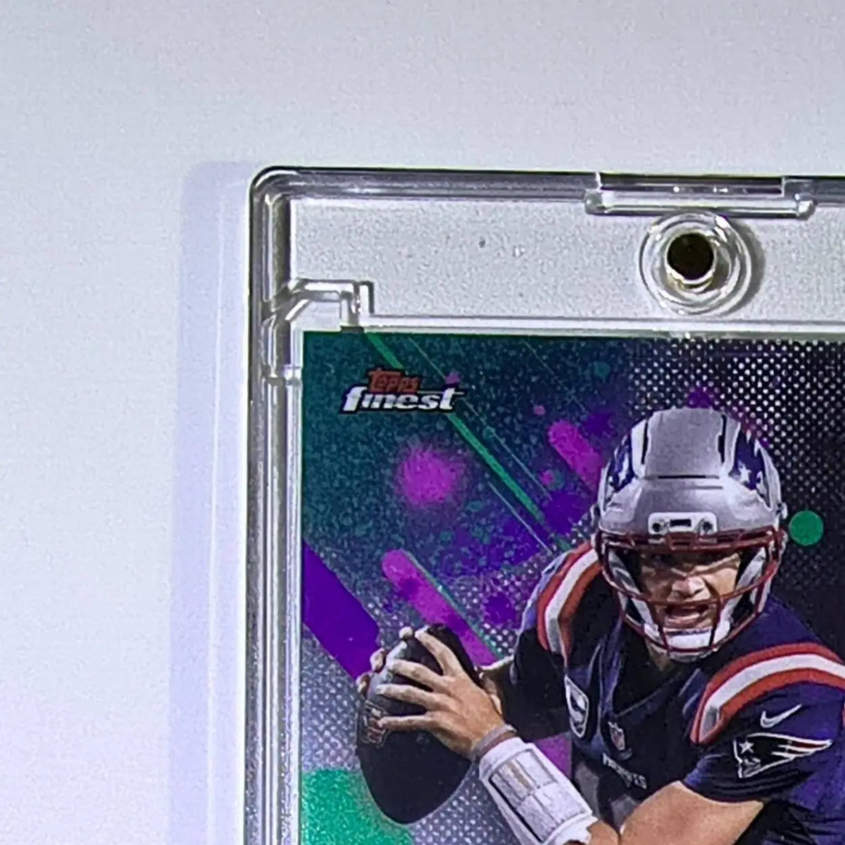 Drake Maye 2025 Topps Finest NFL #62 Football Card New England Patriots - Football Card Single
