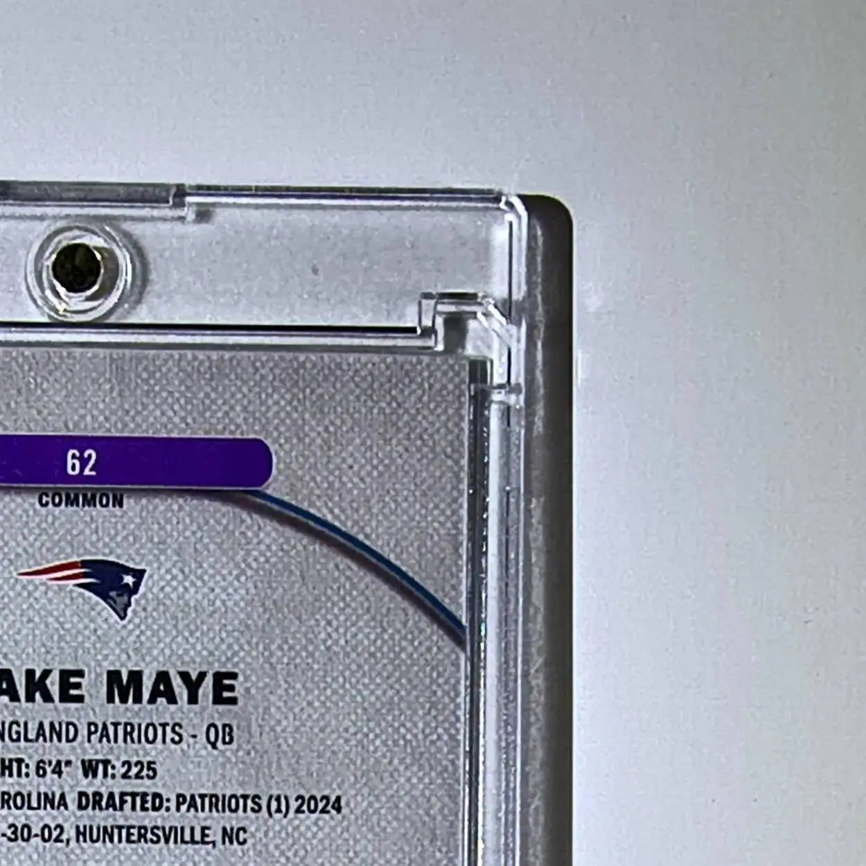 Drake Maye 2025 Topps Finest NFL #62 Football Card New England Patriots - Football Card Single