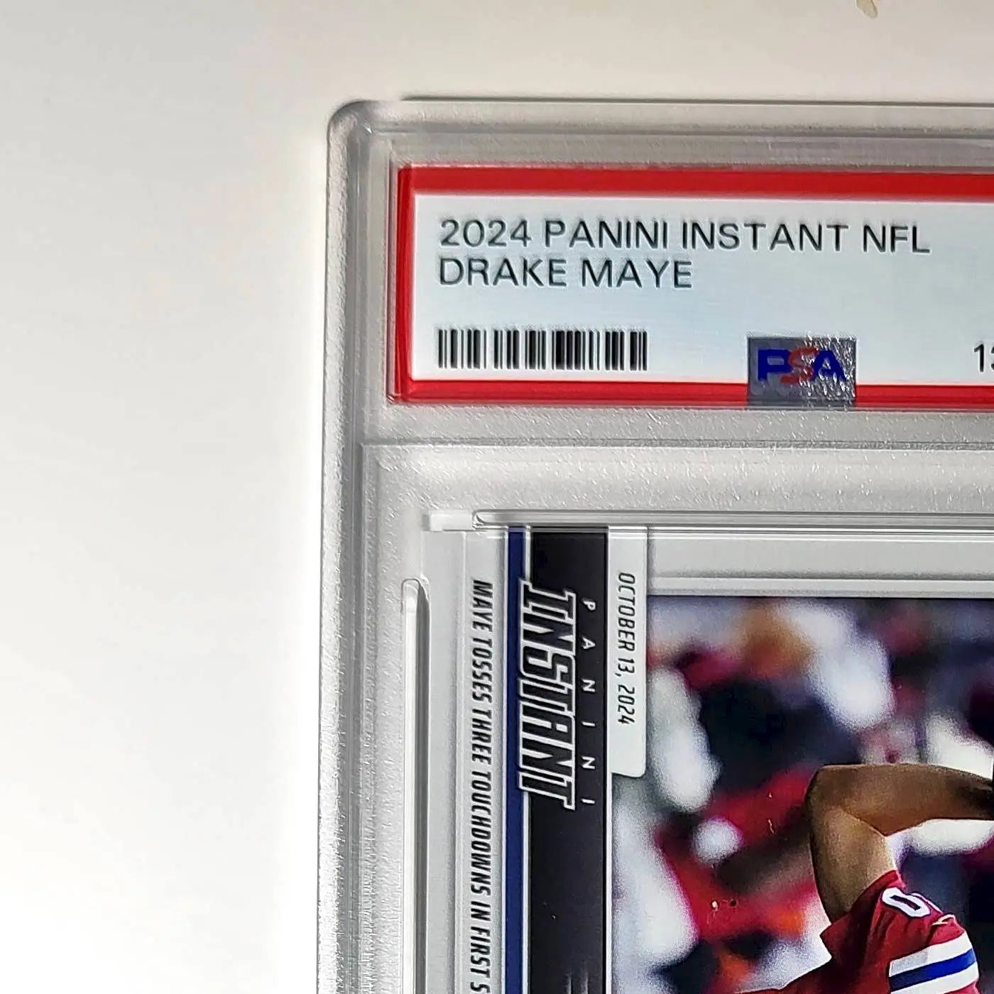 Drake Maye Rookie 2024 Panini Instant NFL #83 PSA 10 Gem Mint - Football Card Single