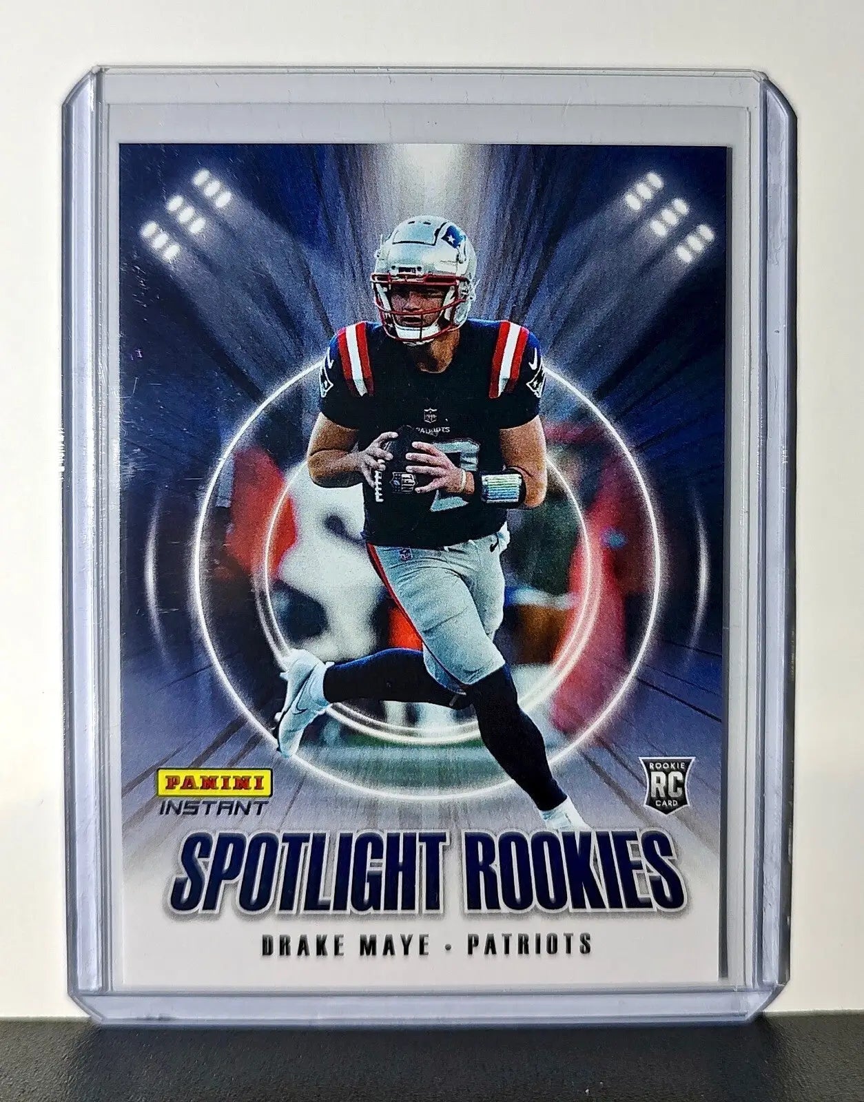 Drake Maye Rookie 2024 Panini Spotlight Rookies NFL #4 Card Patriots 1 of 1426