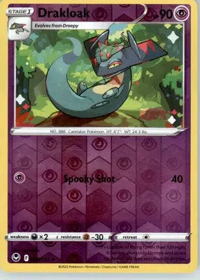 Drakloak - SWSH12: Silver Tempest - Reverse Holo LP - #088/195 - Pokémon Card Single