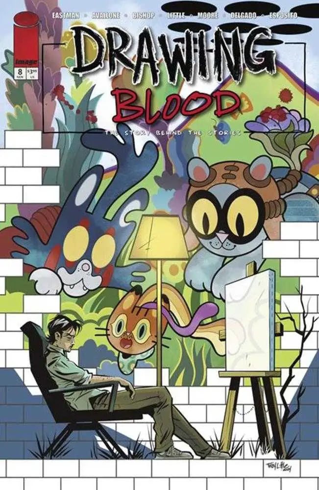 Drawing Blood #8 (Of 12) Cover C Troy Little Variant - Back Issues