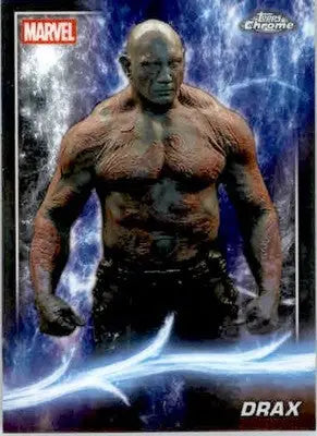 Drax - 2025 Topps Chrome Marvel Studios - #44 - Non_sport - Marvel Card Single