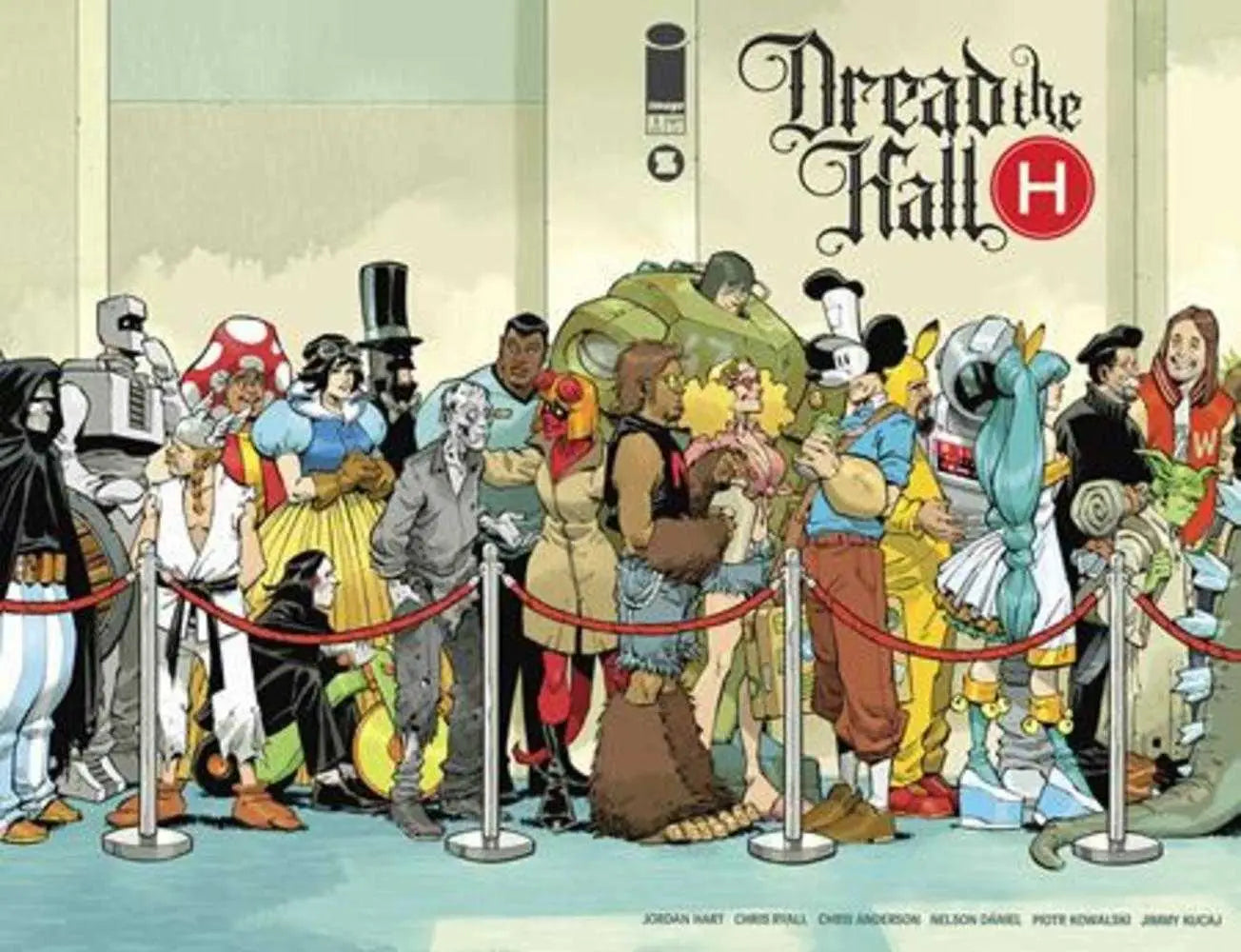 Dread The Hall H (One Shot) Cover B Nelson Daniel Wraparound Variant - Back Issues