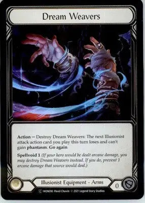 Dream Weavers - Monarch - Unlimited Rainbow Foil NM - #MON090 - TCG Card Single