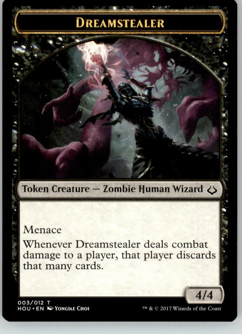 Dreamstealer // Insect Token - Hour of Devastation - 3 // 12 - NM Magic - Magic Card Single