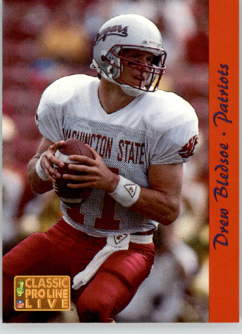 Drew Bledsoe - 1993 Pro Line Live - #174 - Rookie Football