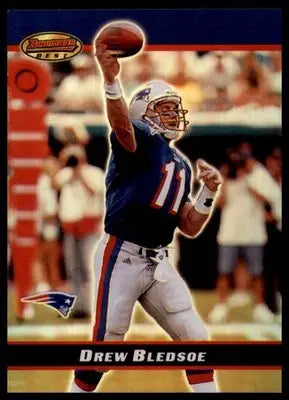 Drew Bledsoe 2000 Bowman’s Best #32 New England Patriots - Football Card Single