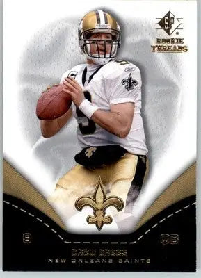 Drew Brees - 2008 SP Rookie Threads - #60 - Football - Football Card Single