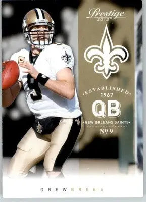 Drew Brees - 2012 Panini Prestige - #114 - Football - Football Card Single