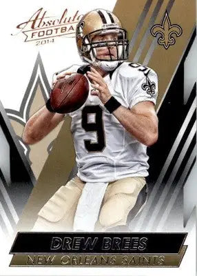 Drew Brees - 2014 Panini Absolute - #51 - Retail Football - Football Card Single