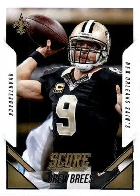 Drew Brees - 2015 Score - #29 - Football - Football Card Single