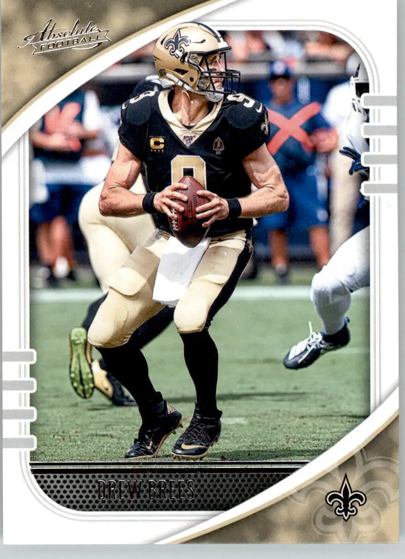 Drew Brees - 2020 Panini Absolute - #72 - Retail Football