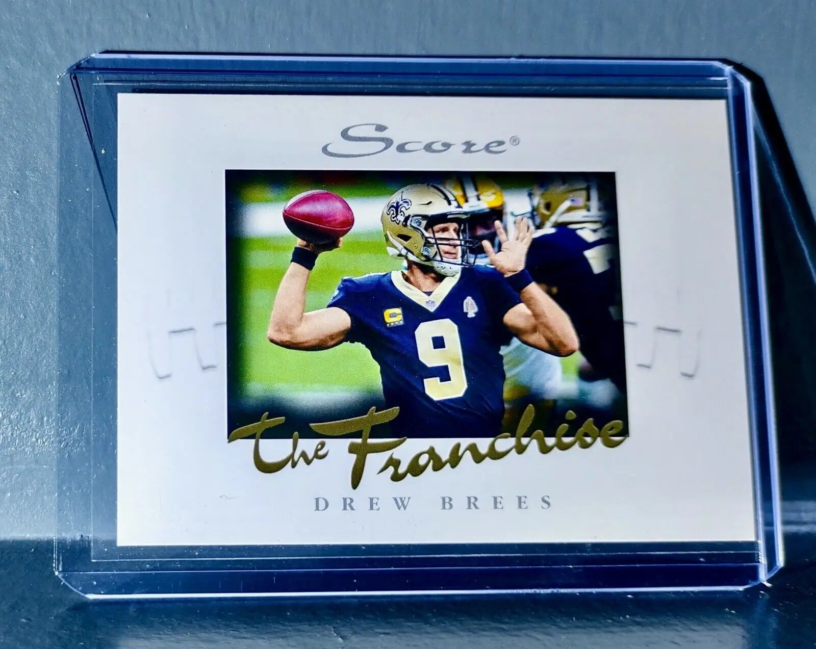 Drew Brees 2020 Panini NFL Instant Score The Franchise #12 Card 1/1251 - Football Card Single