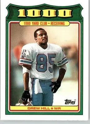 Drew Hill - 1988 Topps - #7 - 1000 Yard Club Football - Football Card Single