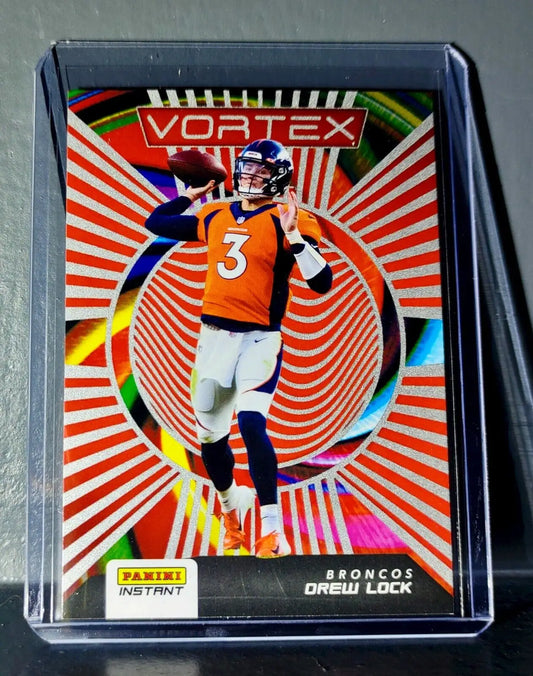 Drew Lock 2020 Panini NFL Instant Vortex #7 Football Card 1/935 - Football Card Single