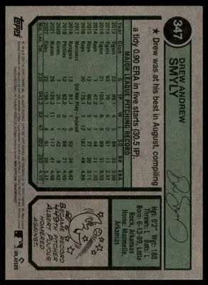 Drew Smyly 2023 Topps Heritage #347 Chicago Cubs - Baseball Card Single