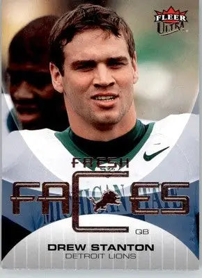 Drew Stanton - 2007 Ultra - #FF-DS - Fresh Faces Football - Football Card Single