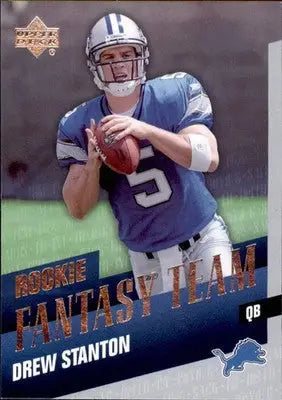 Drew Stanton - 2007 Upper Deck - #RFT-DS - Rookie Fantasy Team Football - Football Card Single