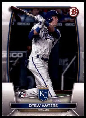 Drew Waters Rookie 2023 Bowman #5 Kansas City Royals - Baseball Card Single