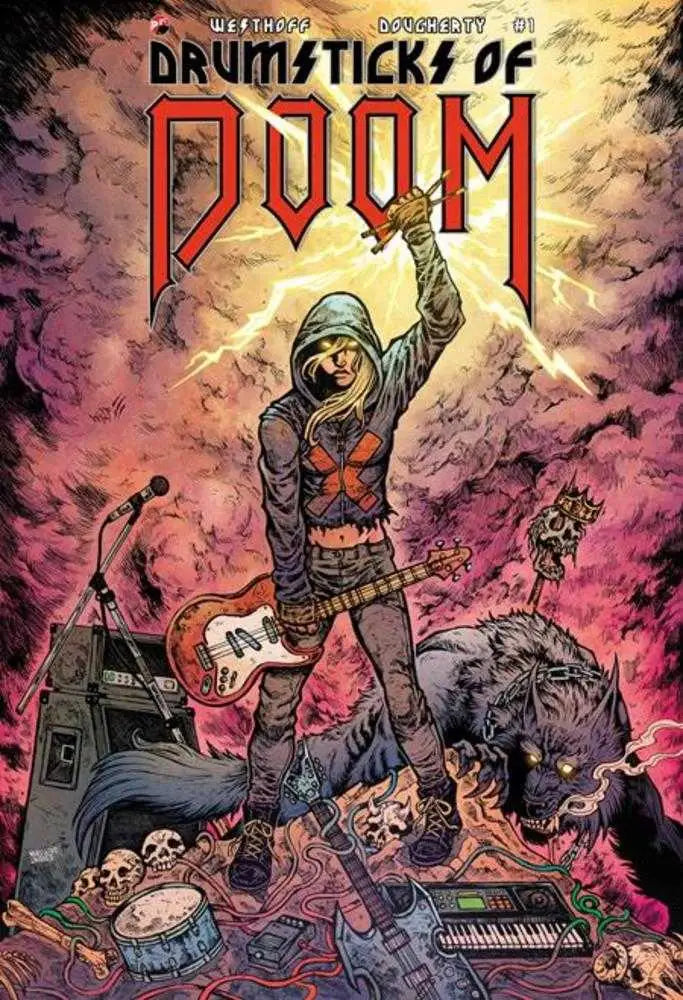 Drumsticks Of Doom #1 (Of 4) Cover A Maria Wolf - Back Issues