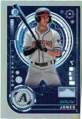 Druw Jones 2024 Bowman Bowman A.I. #BAI-7 Arizona Diamondbacks - Baseball Card Single