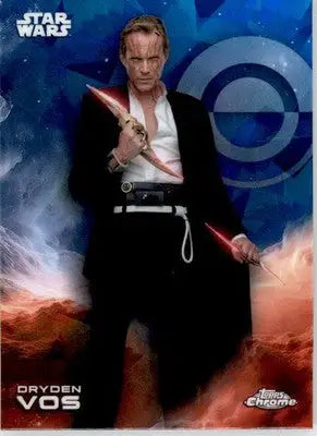 Dryden Vos - 2025 Topps Chrome Sapphire Edition Star Wars - #35 - Non_sport - Non-Sports Card Single