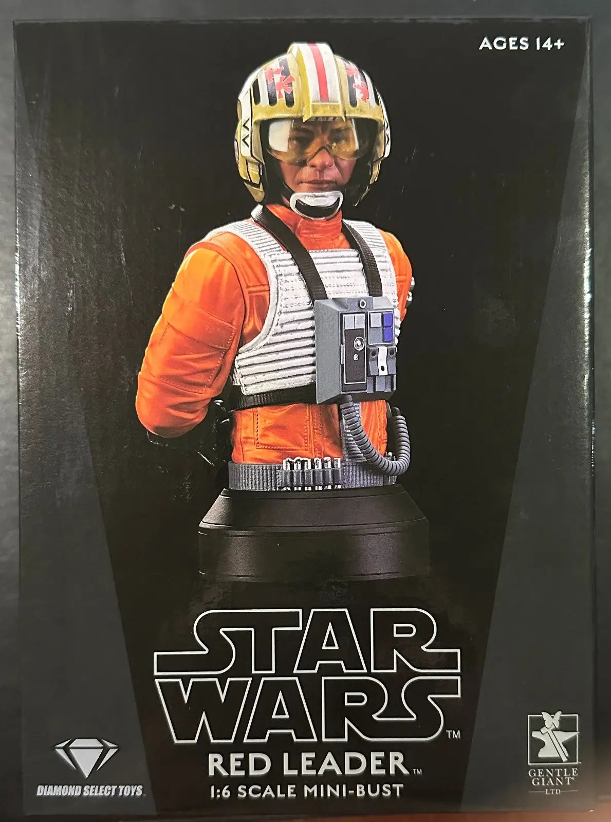 Gentle Giant Star Wars Hope Red Leader 1:6 Mini Bust collectible display